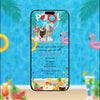 Pool Party Invitation Video | Aquatic Fun | AI-1178
