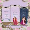 Digital Wedding Invitation Video | Romantic Theme |AI-1357