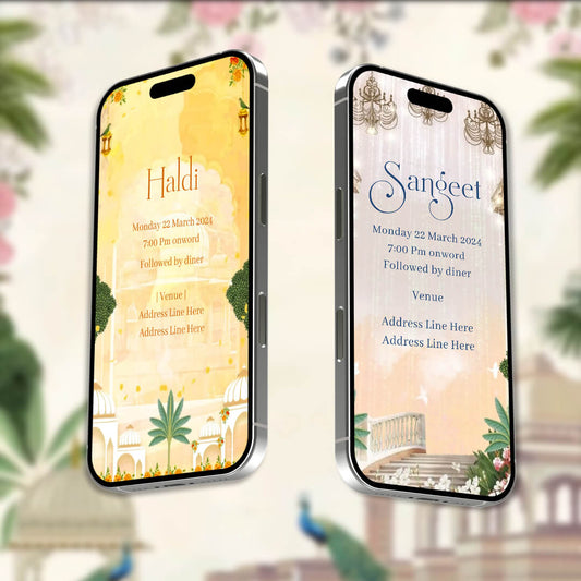 Digital Wedding Invitation Video | Vivah Invitation | AI-1313