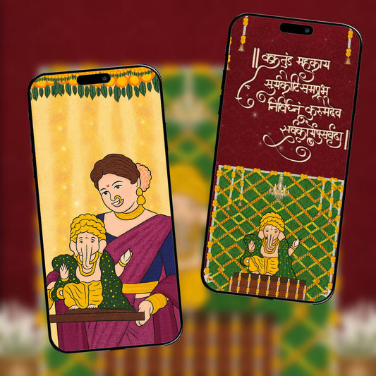 Ganesh Chaturthi Invitation Video | Devotional Festive| AI-1494