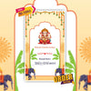 Dhoti Ceremony Video Invitation | Ganesha theme | AI-1092