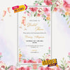 Bridal Shower Invitation Video | Lite Brown Theme | AI-1283