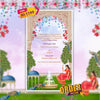 Teej Party Invitation Video | Rega Invite | AI-1190