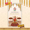 Mata Ki Chowki Invitation Video | Stylish Text | AI-1450