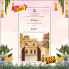 Rajasthani Wedding Invitation Video | Floral | AI-1503