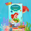 Mermaid Theme Birthday Invitation Video | Tailing tales | AI-1522