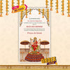 Mata Ki Chowki Invitation Video | Stylish Text | AI-1450
