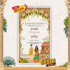 Half Saree Ceremony Invitation Video  | Digital E‑Invite| AI-1430
