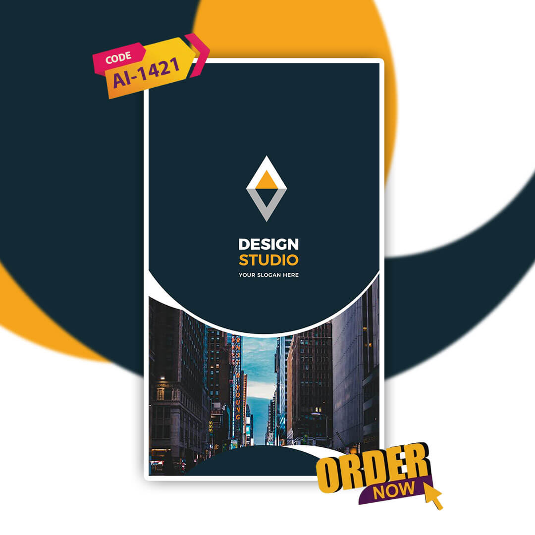 Business Visiting Card Video Template | Modern template | AI-1421