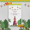 Half Saree Ceremony Invitation Video | Ritu Kala Samskara invite| AI-1075