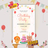 Birthday Invitation Video | Adorable Design | AI-1056