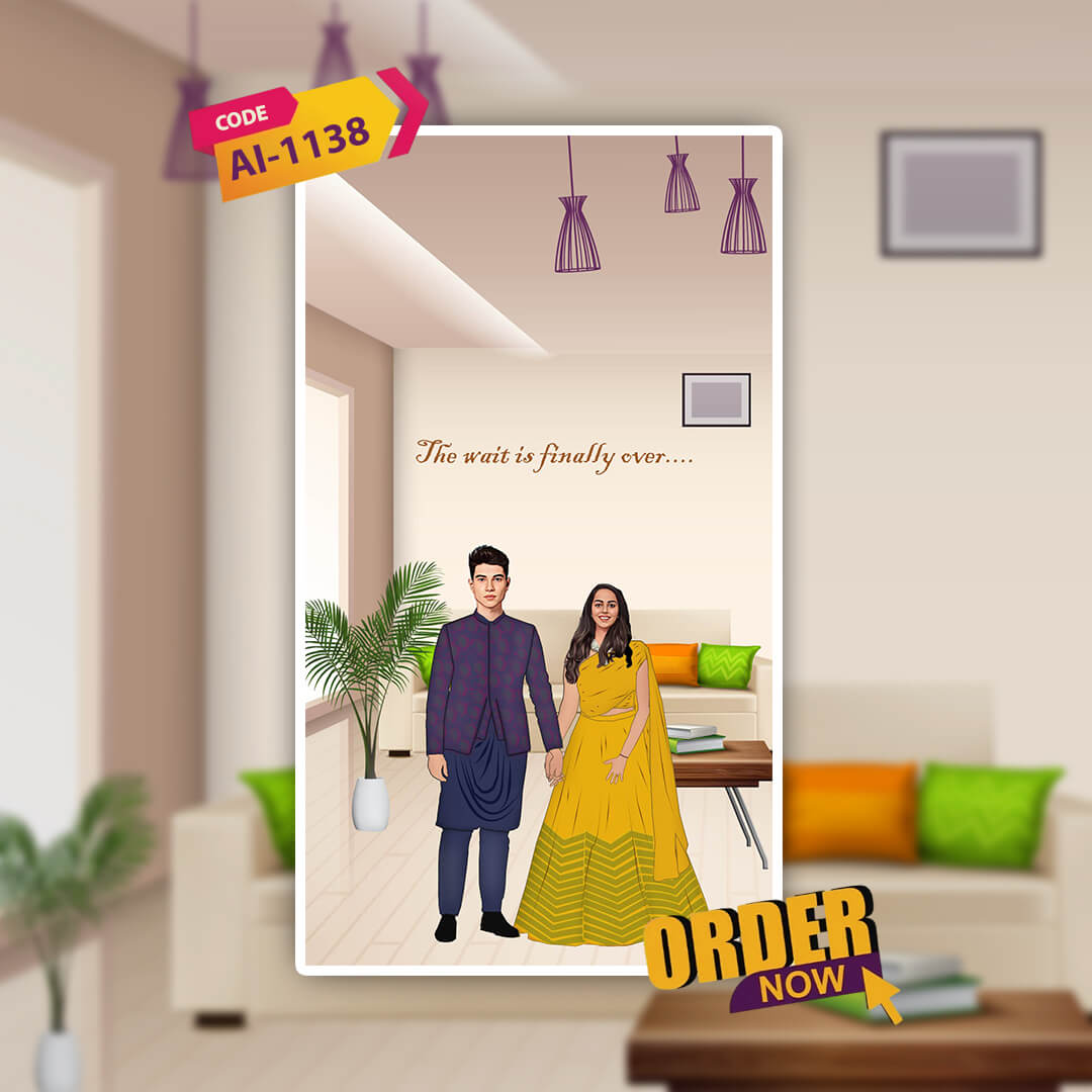 House Warming Ceremony | Elegant Minimalist Design | AI-1138