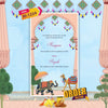 Rajasthani Wedding Invitation Video | Royal Marwari | AI-1224