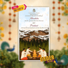 Shiv Parvati Theme Wedding Invitation Video | AI-1573