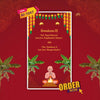 Thread Ceremony Invitation Video | Red Themed | AI-1047