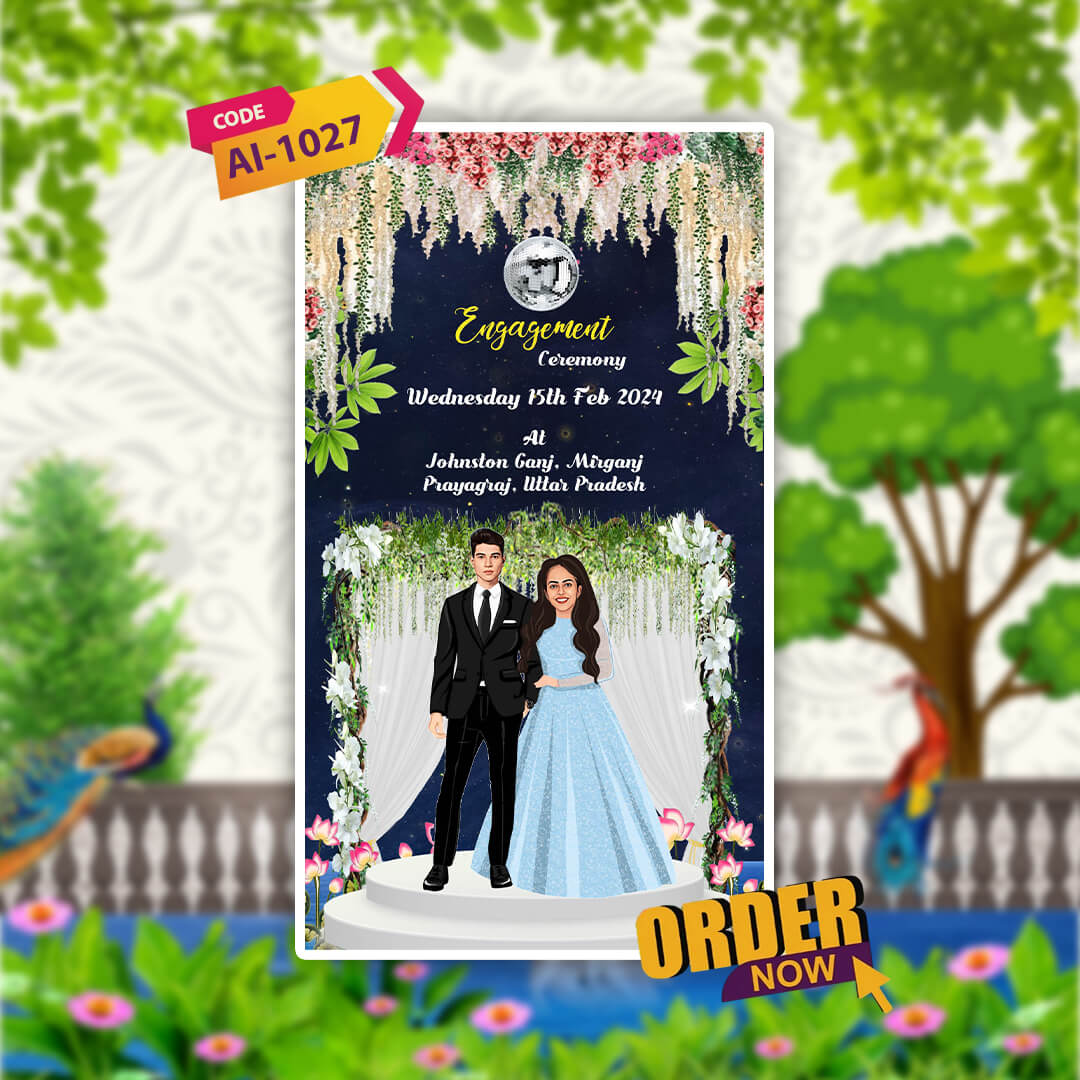 Wedding Video Invitation | Modern Theme | AI-1027