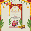 Mundan Ceremony Invitation Video | First Haircut | AI-1062