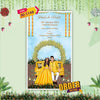 South Indian Wedding Invitation Video | Temple Theme | AI-1148
