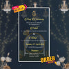 Engagement & Ring Ceremony Video Invitation | Navy Blue | AI-1119