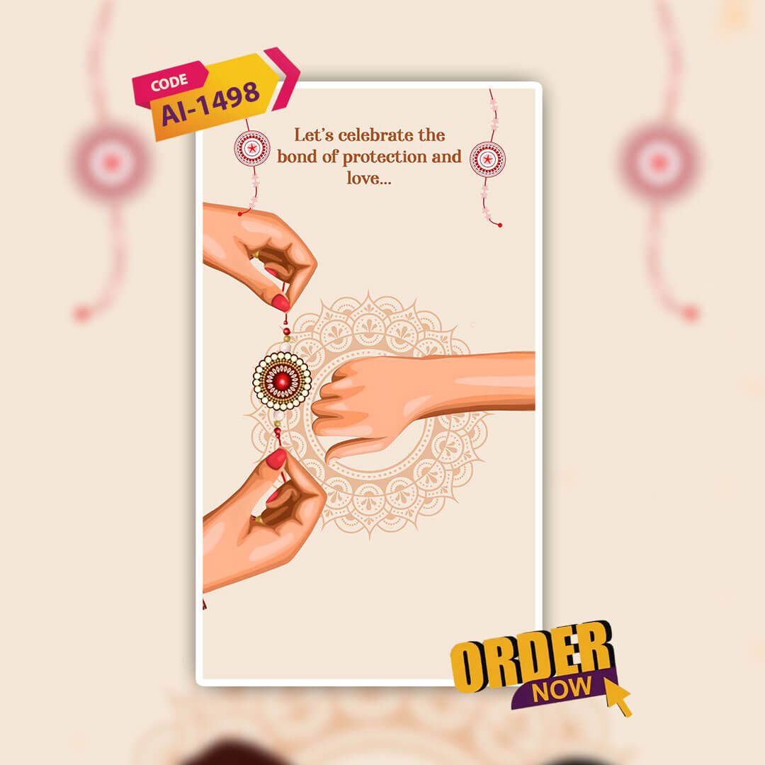 Raksha Bandhan Invitation Video | AI-1498