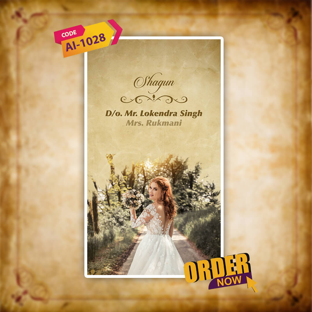 Wedding Video Invitation | Classis | AI-1028