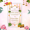 South Indian Wedding Invitation Video | Ganesha Pink Theme | AI-1152