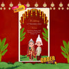 Bengali Wedding Invitation Video | Red Theme Wedding E-Card | AI-1229