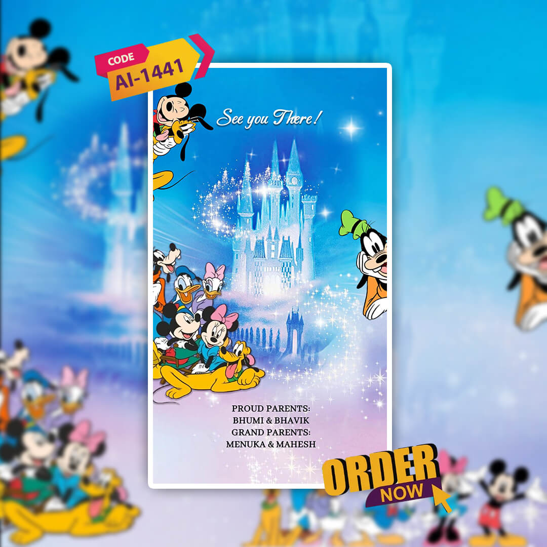 Birthday Invitation Video | Magical Theme | AI-1441