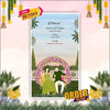 Rajasthani Wedding Invitation Video | Floral | AI-1503