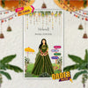 Rajasthani Wedding Invitation Video | Royal Digital Wedding| AI-1406