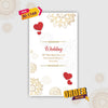 Digital Wedding Video Invitation | Romantic Digital Invite| AI-1168