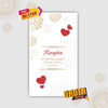 Digital Wedding Video Invitation | Romantic Digital Invite| AI-1168