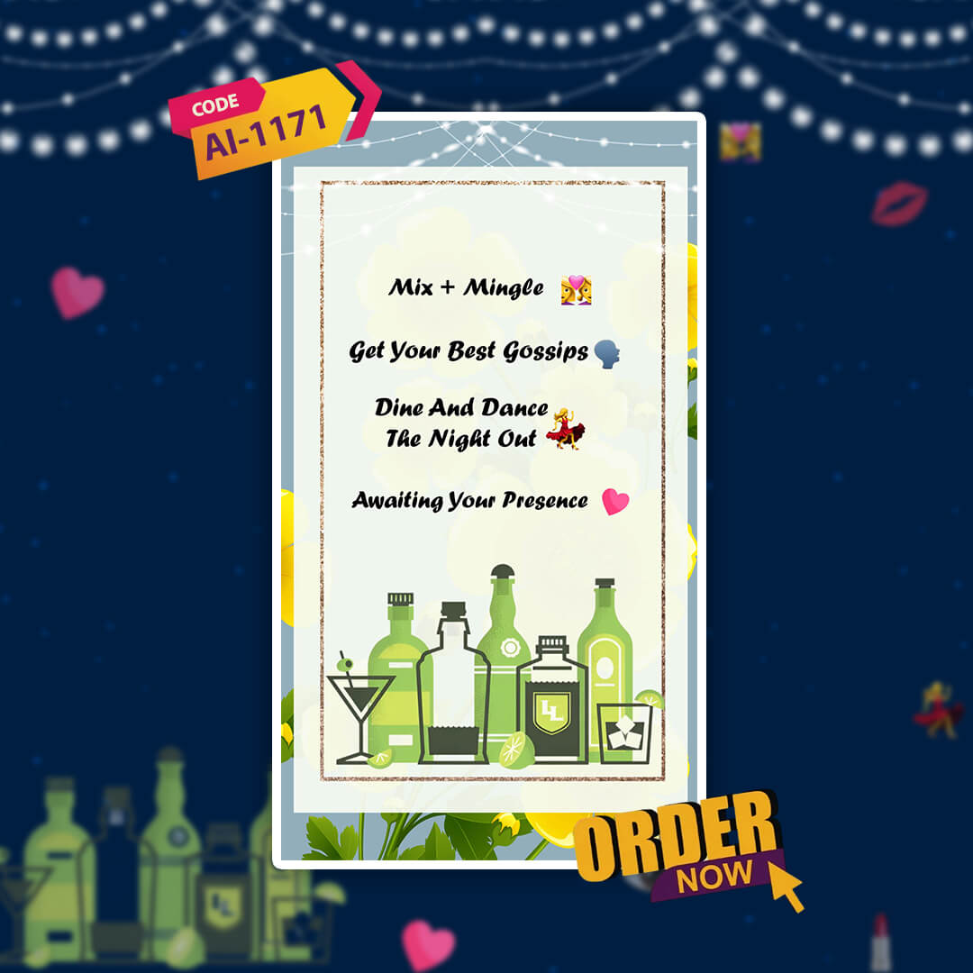 Kitty Party Invitation Video | Editable Invite | AI-1171