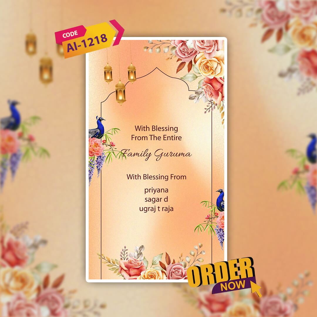 Jain Wedding Video Invitation | Exquisite Digital | AI-1218
