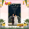 Rajasthani Wedding Invitation Video | Floral | AI-1503