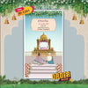 Sikh Wedding Invitation Video | Golden Blossom Theme | AI-1291
