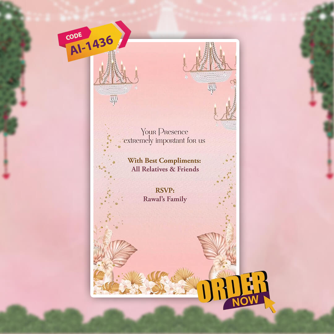 Sikh Wedding Invitation Video | Unique E‑Invite | AI-1436