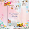 Baby Shower Invitation Video | Elegant Decor | AI-1067
