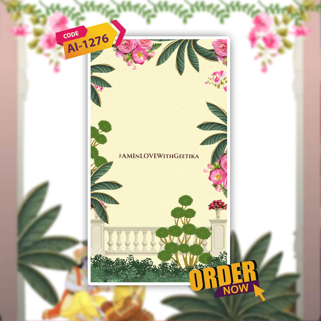 Digital Wedding Invitation Video | Elegant | AI-1276