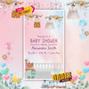 Baby Shower Invitation Video | Elegant Decor | AI-1067