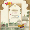 Digital Wedding Invitation Video | Elegant Animated Invite |AI-1388