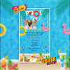 Pool Party Invitation Video | Aquatic Fun | AI-1178