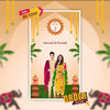 Marathi Wedding Invitation Video | Heritage-inspired Look| AI-1250
