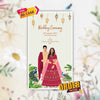 Digital Wedding Invitation Video | Bold Regal Theme | AI-1348