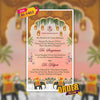 South Indian Wedding Invitation Video | Traditional Invite| AI-1402