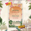 Digital Wedding Invitation Video | Vibrant Animated Invite| AI-1486