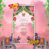 Caricature Wedding Invitation Video | Virtual wedding invite |AI-1407