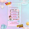 Baby Naming Ceremony | Cradle Ceremony Invitation Video | AI-1442