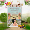 Digital Wedding Invitation Video | Garden Bliss| AI-1340