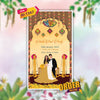 Digital Wedding Invitation Video | Mystical & Elegant | AI-1347